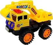 KICHOUSE 1Pc Large Excavator Engineering Truck Model Educational Play Vehicle for Construction Birthday Present and Party Favor