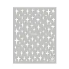 Nail Patch Bright Creative Flower Luminous Pattern 3d Spring Decal Persistent