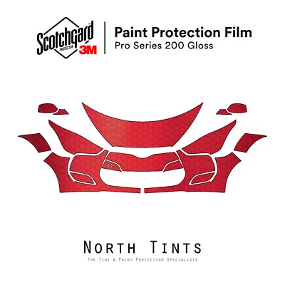 3M PRO Series PreCut Paint Protection Clear Bra for Hyundai Veloster 2012-2017
