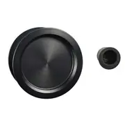 Nidus Sliding Cavity Lock Round Passage Set Graphite Grey SCD-PAS-RD-GG
