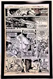 Star Wars #16 pg. 3 by Walter Simonson 11x17 FRAMED Original Art Poster Marvel