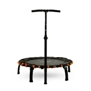 Skyfitness Rebounder Fitness Trampoline, Adjustable Handle, Free IOS APP Trainer