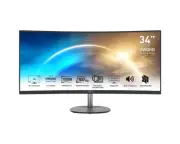 MSI Pro MP341CQ 34" Class UW-QHD Curved Screen LCD Monitor