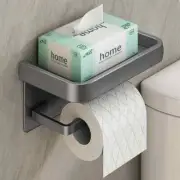 Tissue Rack Toilet Roll Paper Rack Tissue Box Punch-Free Paper-Drawing Storage