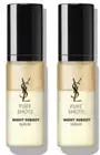Lot of (2) YSL Yves Saint Laurent Pure Shots Night Reboot Serum Minis .23oz/7mL