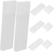 ARTSEWPLY Tounge Scraper Holder Storage Boxes 5pcs Travel Essential Plastic Case Portable Tongue Scraper Organizer Box