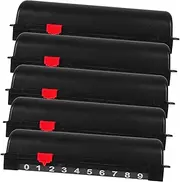 Totority 5Pcs Hockey Table Score Keepers Durable Units for Table Games Smooth Edges Multi Function Hockey Supplies for Parties and Game Nights