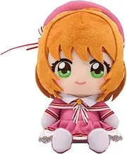 Bandai Namco NUI Cardcaptor Sakura Chibi Plush Kinomoto Cherry Blossom Battle Costume Ver. 6977 Size: Approx. 5.5 inches (140 mm)