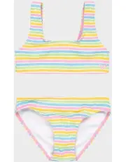 [Roxy] Mirage Two Piece Swim Set (2-7 Years) in White