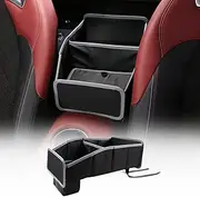 Daeiclru Car Seat Organizer Fit for Toyota Supra GR A90 A91 MK5 2018-2022, Storage Bag Between Seat, Interior Storage Organizer Accessories, Oxford Cloth (Black)