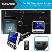 Handsfree Wireless Bluetooth-compatible Car FM Transmitter MP3 Player USB Charge