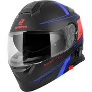 H271 Taog Bluetooth Helmet Black Red Blue