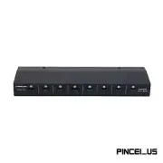 B018 Passive Power Amplifier Speaker Switcher 1 IN 8 OUT Amp Speaker Selector