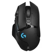 Logitech 910-005569 G502 Lightspeed USB Wireless Gaming Mouse 16000 DPI Mechanical Button