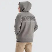 [NXPWRK] Concept Relaxed Fit Hoodie Charcoal