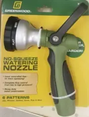 Fireman's Spray Hose Nozzle Adjustable Garden Lawn Washing High Pressure ~ New
