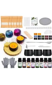 DANIAU Candle Making Kit for Adults, Candle Making Supplies (DIY Set)