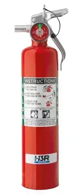 H3R C352TS Halon 1211 Fire Extinguisher With Bracket 2.5 Lbs New