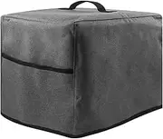 Air Fryer Dust with Pockets and Handle - Waterproof Air Fryer Dust Nylon Cloth - Nylon Dust Covers Square Protective Bag, Fits 3-6 Quart Fryers B/