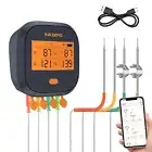 Inkbird Wifi Meat Thermometer Wireless Remote BBQ Thermometer IBBQ-4T with 4 Pro