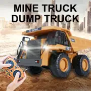 1:20 RC Excavator Bulldozer Dump Truck Remote Control Children's Car Toy Gifts