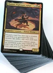 ***Custom Commander Deck*** Chainer, Nightmare Adept - Graveyard Madness - Magic