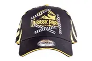 Jurassic Park Baseball Cap T Rex Warning Tape new Official Black Snapback