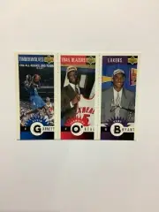 1996 Kobe Bryant Jermaine O'Neal Kevin Garnett Upper Deck # M129 RC Rookie CARD
