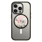 Snappy Grip Stand Snappy™ Grip Stand MagSafe Compatible Pink blue geode stones