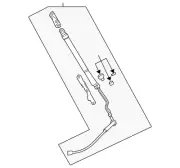 Genuine Toyota Tailgate Pull Down Motor (Left) 68920-09080