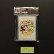 Pokémon Center Japan Eeveelution Eevees Card Sleeves 64 COUNT ~ US SELLER