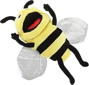 Plush Cartoon Bee Hand Puppet Interactive Finger Puppet for Safe Comfortable Material for Pretend Play Storytelling Engaging Bee Plush for Imaginative Fun