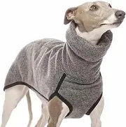 Whippet Jumper, Greyh-ound Large Dog Clothes Turtleneck Shirt, Greyhounds Coat Fleece for Large Dog, Warm Sweater Sweatshirt, Whippet Dog Clothes, Winter Whip Hound Stretch Pet Pullover Coat