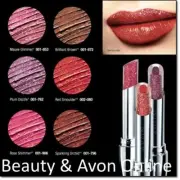 Avon Shine Attract Shimmers Lipstick ~ Brilliant Brown **Beauty & Avon Online**