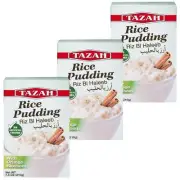 Tazah Rice Pudding (Riz bi Haleeb), 3-Pack (7.4 oz/210g Each) – Lebanese Dessert