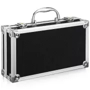 Small Hard Case with Foam Toolbox Ergonomic Handle Shock Absorption