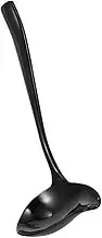UTHCLO Stainless Steel Sauce Ladle with Pouring Spout Long Handle Soup Spoon for Precise Drizzling for Sauces Dressings and Desserts Kitchen Serving Tool