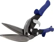 MIDWEST Power Cutters Long Cut Snip - Straight Cut Offset Tin Cutting Shears Wi