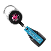 Premium Lighter Leash Retractable Holder - Grunge Series - Assorted Design(1)