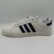 Brand New Mens Adidas Noah Adria Originals Core White/Dark Blue GZ4805 Size 10.5