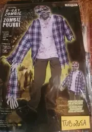 D-Cay Decaying Zombie - 3-Piece - Costume - Child - Size M