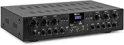 Power Dynamics PD PV260BT 6-Zone Stereo Amplifier with 6x100W Power, Surround Sound & Mini Amplifier HiFi System, Audio & Power Amplifier for Seamless Speaker Integration, Amplifier for Home Speakers
