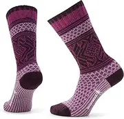 [Smartwool] Women's Everyday Popcorn Snowflake Pattern Crew Socks