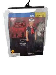 Stranger Things "Steve" Costume Boy Size 10/12 NWOT
