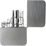 Travel Mini Manicure Set Nail Clipper Set Carbon Steel Pedicure Care Beauty Set with Portable Plastic Case Pedicure Kit