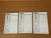 MILTON BRADLEY 1984 YAHTZEE SCORE PAD