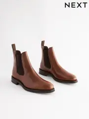 Brown Loake For Next Leather Chelsea Boots (571596) | $437