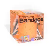 MEDSTOCK Orange Cohesive Bandage - 7.5cm x 10m