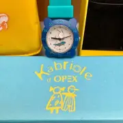 Vintage 2000 SNOOPY Skateboard OPEX Kabriole France Limited Watch MIB