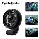 Portable Fan Mini Fan Travel USB Rechargeable Fan Desk Car Cooling Fan Adhesive